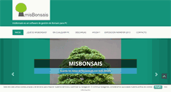 Desktop Screenshot of misbonsais.com